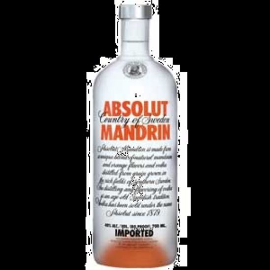 Picture of Vodka Absolut Mandarin 40% Alc. 0.7L (Case=6)