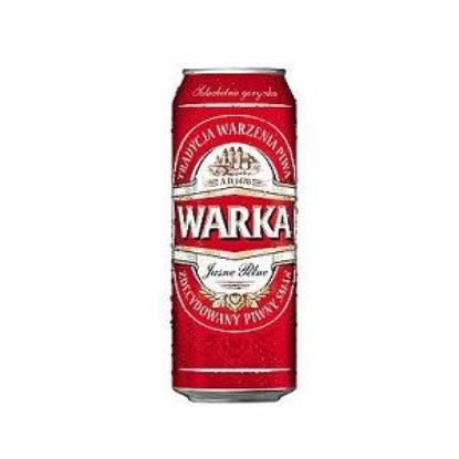 Picture of Beer Warka Can 5.5% Alc. 0.5L (Case=24)