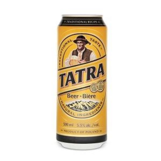 Picture of Beer Tatra Can 5.5% Alc. 0.5L (Case=24)