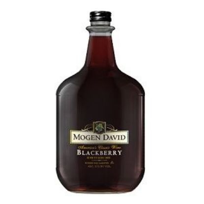 Picture of Wine Mogen David Blackberry10% Alc. 3.0L (Case=4)