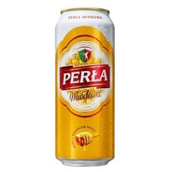 Picture of Beer Perla Honey Can 6.0% Alc. 0.5L (Case=24)