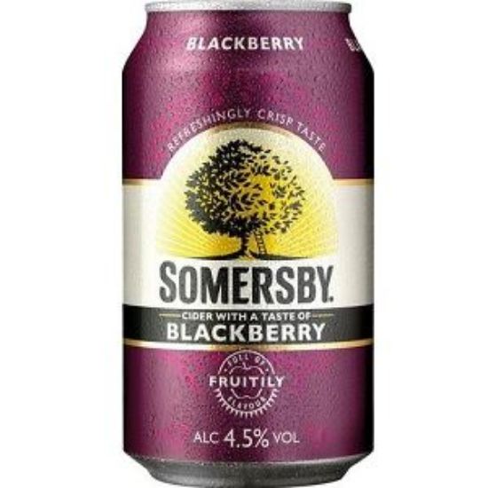 Picture of Beer Somersby Blackberry Can 4.5% Alc. 0.5L (Case=24)