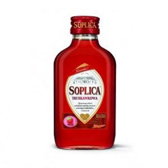 Picture of Liqueur Soplica Strawberry 28% Alc. 0.1L (Case=24)  