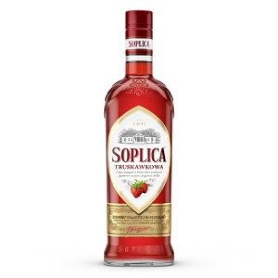 Picture of Liqueur Soplica Strawberry 28% Alc. 0.2L (Case=24)  