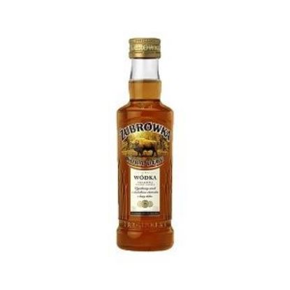 Picture of Vodka Zubrowka Oak Bark Kora Debu 37.5% Alc. 0.2L (Case=24)  