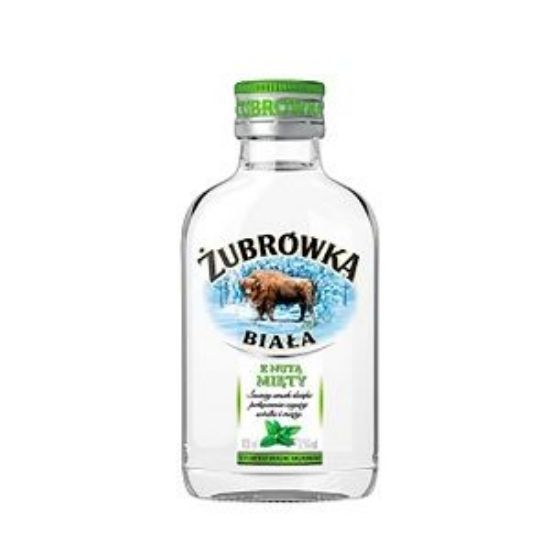 Picture of Vodka Zubrowka Mint Note 37.5% Alc. 0.1L (Case=24)