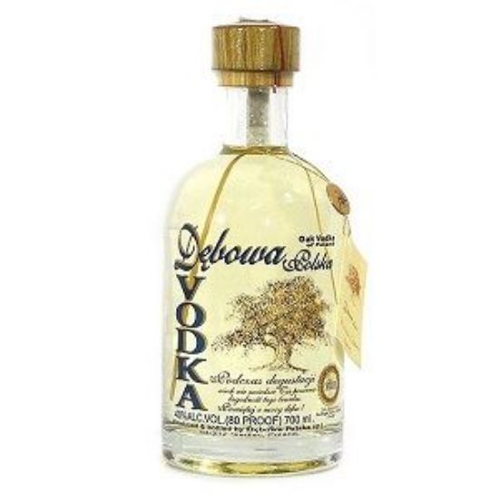 Picture of Vodka Debowa polska Wodka Oak 40% Alc. 0.7L (Case=6)