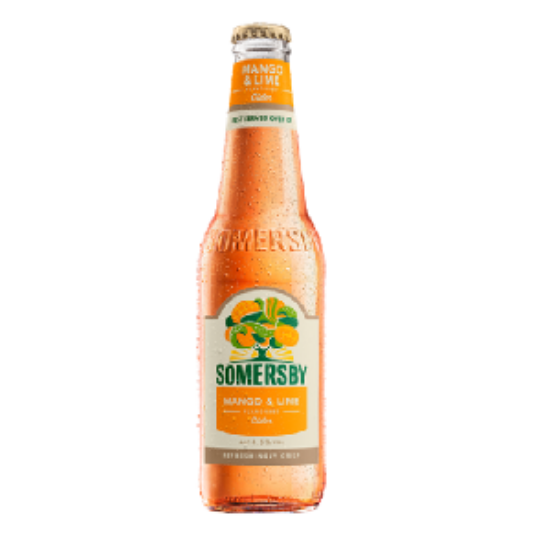 Picture of  Beer Somersby Mango Bottle 4.5% Alc. 0.4L (Case=24)