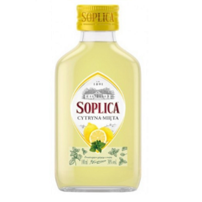 Picture of Liqueur Soplica Lemon/Mint 28% Alc. 0.1L (Case=24)