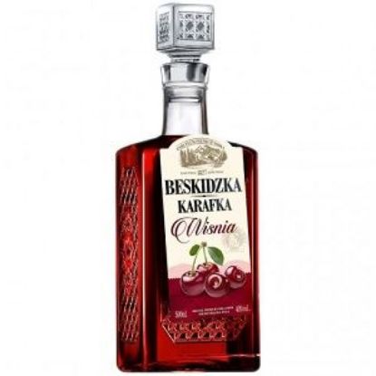 Picture of Liqueur Karafe of Beskids Cherry 24% Alc. 0.5L  (Case=12)