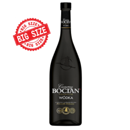 Picture of Vodka Bocian Czarny 40% Alc. 1L (Case=6)