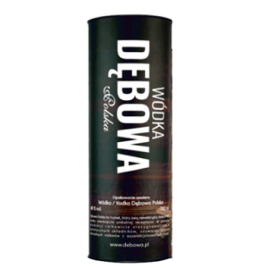 Picture of Vodka Debowa Polska in Tube 40% Alc. 0.7L (Case=6)