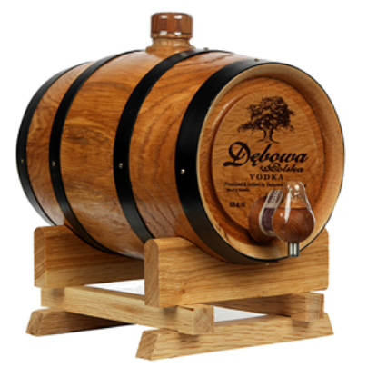 Picture of Debowa Vodka in Barrel 3L 40% Alc. (Case=1)