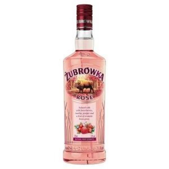 Picture of Vodka Zubrowka Rose 37.5% Alc. 0.7L (Case=6)