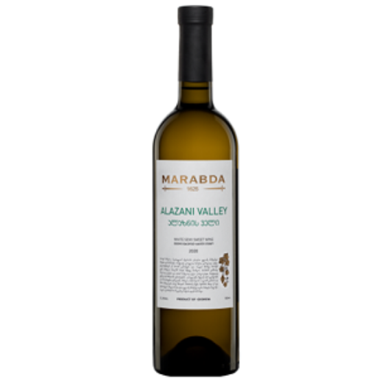 Picture of Wine Marabda Alazani Valley White semy sweet 11.5% Alc. 0.75L (Case=6)