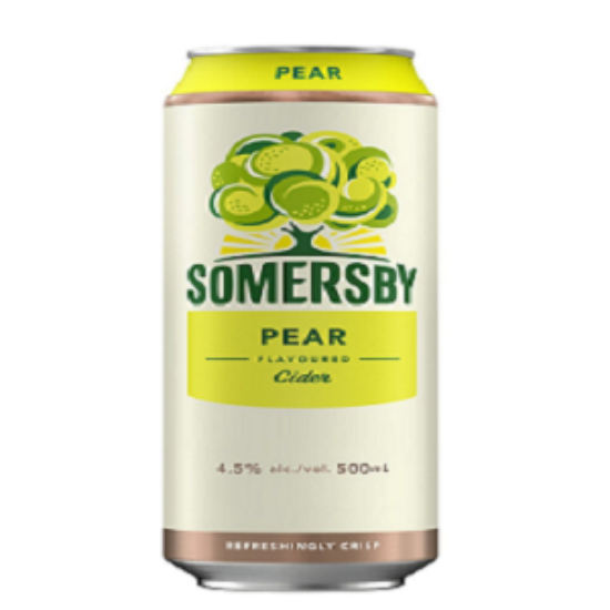 Picture of Beer Somersby Pear Can 4.5% Alc. 0.5L (Case=24)