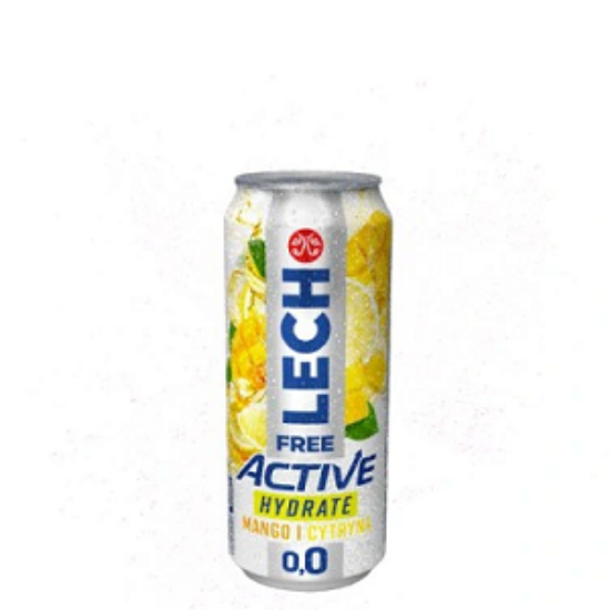 Picture of Beer Lech Free Active Mango Cytryna Can 0.0% Alc. 0.5L (Case=24)
