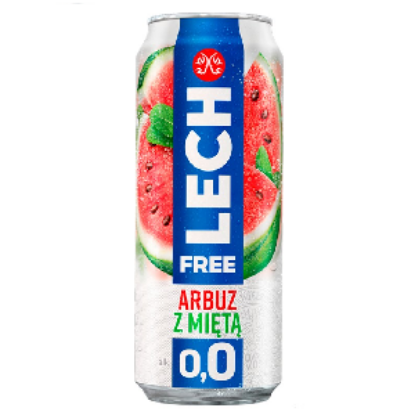 Picture of Beer Lech Free Arbuz z mieta Can 0.0% Alc. 0.5L (Case=24)