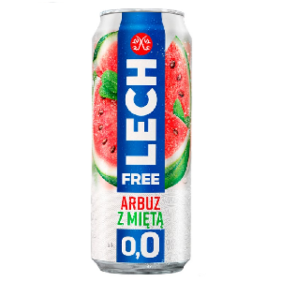 Picture of Beer Lech Free Arbuz z mieta Can 0.0% Alc. 0.5L (Case=24)
