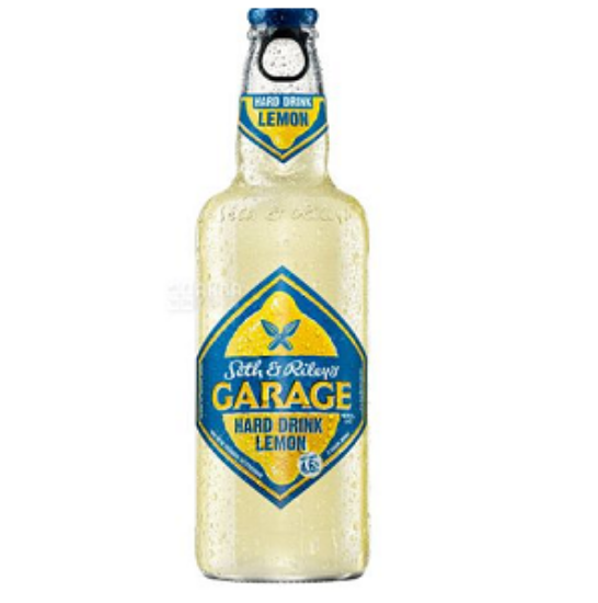 Picture of Beer Garage Hard Lemon Bottle 4.6% Alc. 0.4L (Case=20)