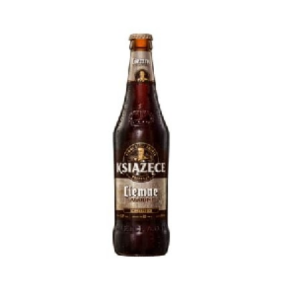 Picture of Ksziazece Ciemne Lagodne bottle 4.1% Alc. 0.5L (Case=12)