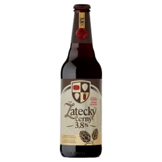 Picture of Beer Zatecky Cerny Bottle 3.8% Alc. 0.5L (Case=20)