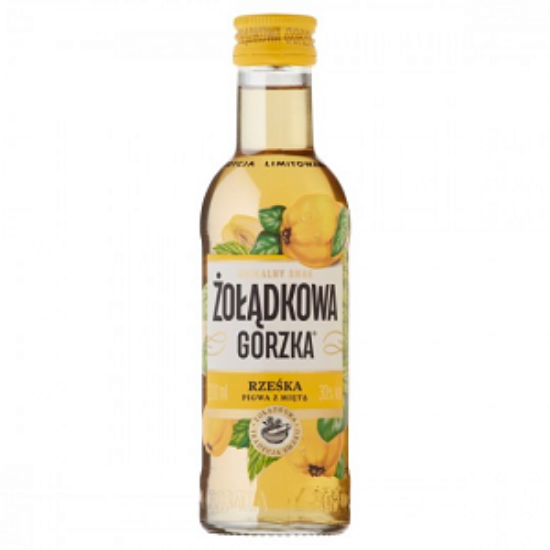 Picture of Vodka Zoladkowa Rzeska Quince Mieta 30% Alc. 0.2L (Case=20)