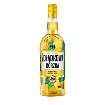 Picture of Vodka Zoladkowa Rzeska Quince Mieta 30% Alc. 0.5L (Case=12)