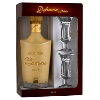 Picture of Liqueur Debowa Polska Golden Advocaat 70cl 20% Alc. with 2 cups (Case=6) 