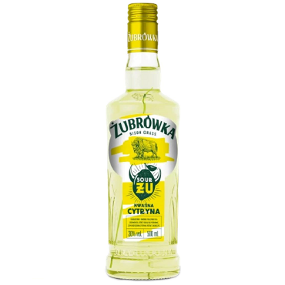 Picture of Vodka Zubrowka Kwasna Cytryna 30% Alc. 0.5L (Case=15)